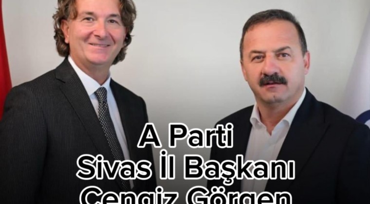 Cengiz Görgen, Anahtar Parti Sivas İl Başkanı Olarak Atandı