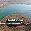 Hafik Gölü turizme kazandırılıyor