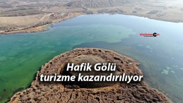 Hafik Gölü turizme kazandırılıyor