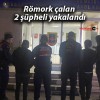 Römork çalan 2 şüpheli yakalandı