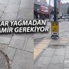 Sivas’ta bir çok bölgenin kaldırımlar belediyeden tamir bekliyor