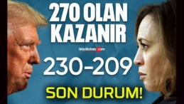 ABD başkanlık seçimi sonuçları belli oluyor! İşte son durum..