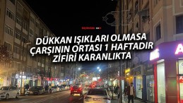 Sivas Arap Evliya Caddesi’nde 1 Haftadır Sokak Aydınlatmaları Yanmıyor