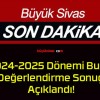 2024-2025 Dönemi Burs Ön Değerlendirme Sonuçları Açıklandı!