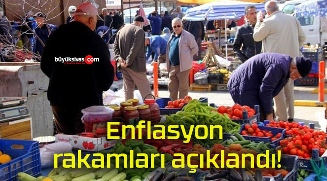 Enflasyon rakamları açıklandı!