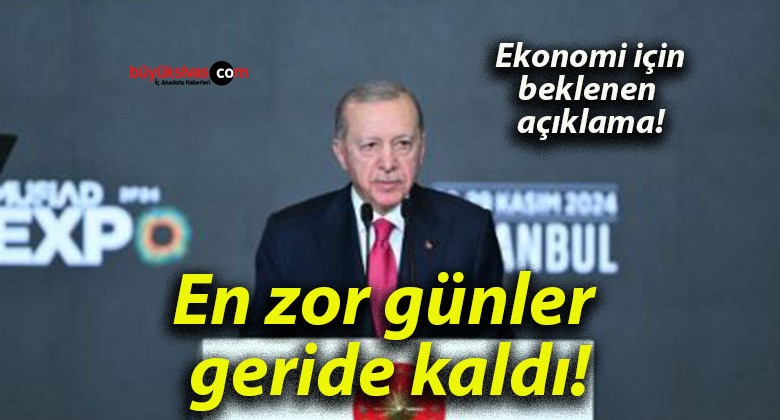 Cumhurbaşkanı Erdoğan’dan ekonomi mesajı!