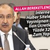 Basın İlan Kurumu Genel Kurulu Sona Erdi: İlan Tarifeleri Zamlandı