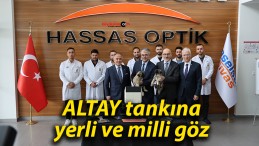 ALTAY tankına yerli ve milli göz