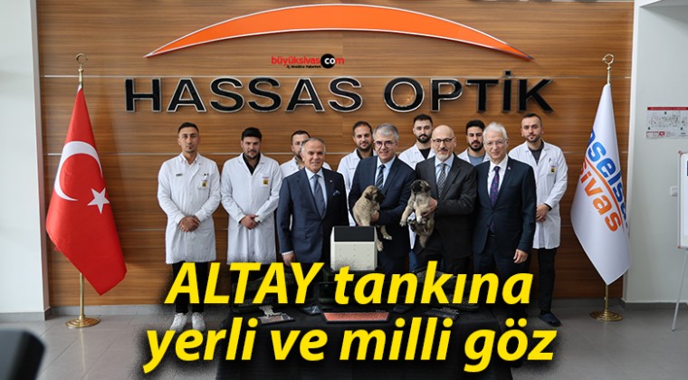 ALTAY tankına yerli ve milli göz