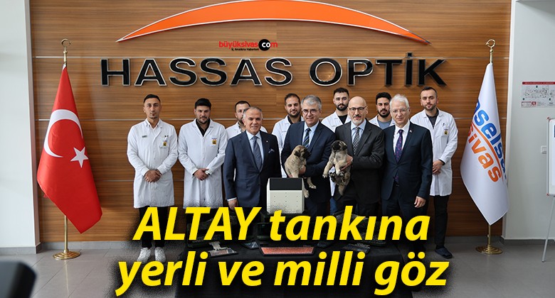 ALTAY tankına yerli ve milli göz