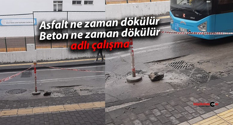 Sivas Necip Fazıl Kısakürek Caddesi’ndeki Yol Yapımı Tepki Çekiyor