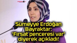 Sümeyye Erdoğan Bayraktar’dan yapay zeka mesajı: ‘Fırsat penceresi var’ diyerek açıkladı!