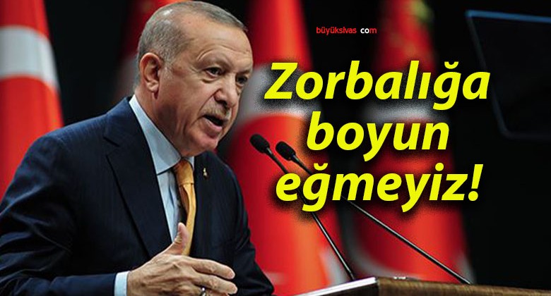 Zorbalığa boyun eğmeyiz!