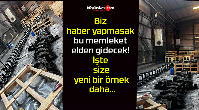 Biz haber yapmasak bu memleket elden gidecek! İşte size yeni bir örnek daha…