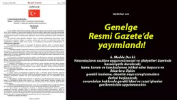 “Rehberlik, Teftiş ve Denetim Faaliyetlerinin Düzenli ve Etkin Bir Şekilde Yerine Getirilmesi” Genelgesi Resmi Gazete’de yayımlandı!