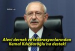 Alevi dernek ve federasyonlarından Kemal Kılıçdaroğlu’na destek!