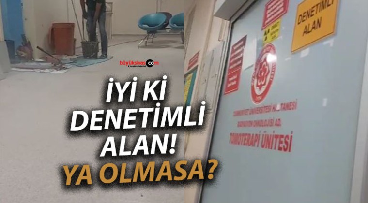 Cumhuriyet Üniversitesi Onkoloji Bölümünde Toz Şikayeti