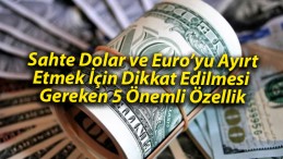 Sahte Dolar ve Euro’yu Ayırt Etmek İçin Dikkat Edilmesi Gereken 5 Önemli Özellik