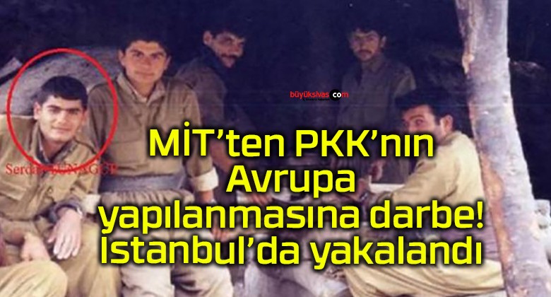 MİT’ten PKK’nın Avrupa yapılanmasına darbe! İstanbul’da yakalandı