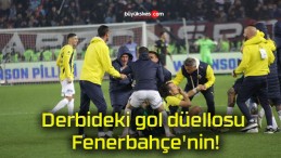 Derbideki gol düellosu Fenerbahçe’nin!