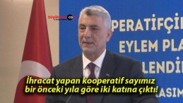 İhracat yapan kooperatif sayımız bir önceki yıla göre iki katına çıktı!