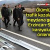 Ölümlü trafik kazalarının meydana geldiği Erzincan-Sivas karayoluna önlem!