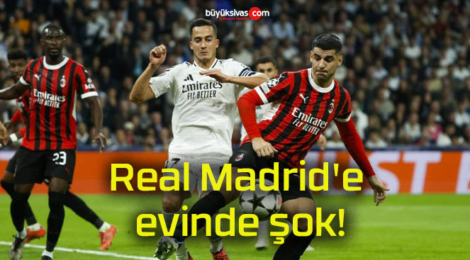 Real Madrid’e evinde şok!