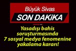 Yasadışı bahis soruşturmasında 7 sosyal medya fenomenine yakalama kararı!