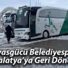 Sivasgücü Belediyespor 22 Saattir Yolda! Malatya’ya Geri Döndü