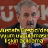 BBP lideri Mustafa Destici’den kayyum uygulamasına ilişkin açıklama