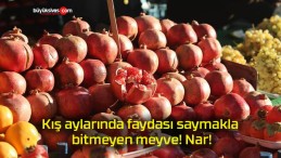 Kış aylarında faydası saymakla bitmeyen meyve! Nar!