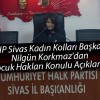 CHP Sivas Kadın Kolları Başkanı Nilgün Korkmaz’dan Çocuk Hakları Açıklaması