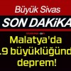 Malatya’da 4.9 büyüklüğünde deprem!