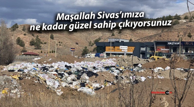 Sivas-Kayseri Yolunda Hafriyat Sorunu: Vatandaşlar Şikayetçi