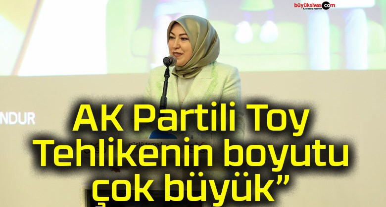 AK Partili Toy “Tehlikenin boyutu çok büyük”