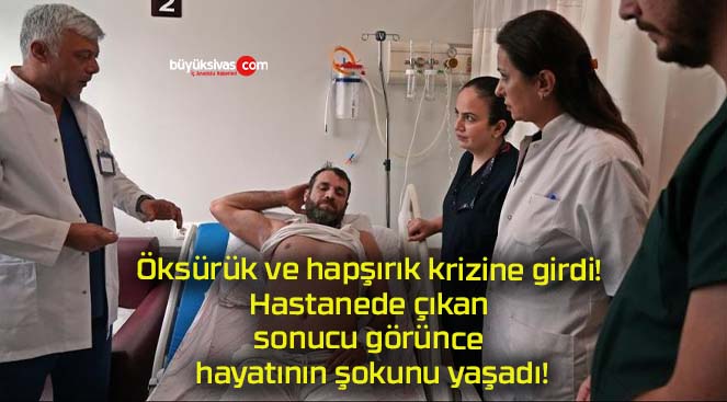 Öksürük ve hapşırık krizine girdi! Hastanede çıkan sonucu görünce hayatının şokunu yaşadı!