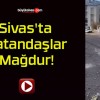 Sivas’ta Vatandaşlar Mağdur!