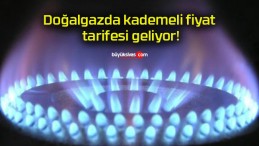 Doğalgazda kademeli fiyat tarifesi geliyor!