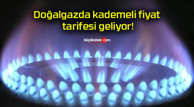 Doğalgazda kademeli fiyat tarifesi geliyor!