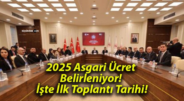 2025 Asgari Ücret Belirleniyor! İşte İlk Toplantı Tarihi!