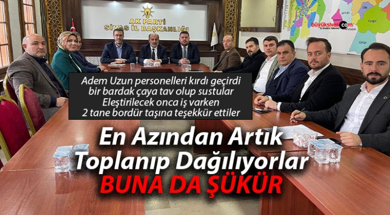 Sivas’ta AK Partili Meclis Üyelerinin Sessizliği Tepki Çekiyor