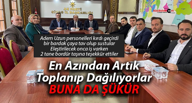 Sivas’ta AK Partili Meclis Üyelerinin Sessizliği Tepki Çekiyor