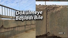 Halil Rıfat Paşa Köprülü Kavşağı’nda Betonlar Dökülmeye Başladı!