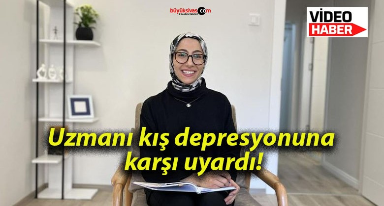 Uzmanı kış depresyonuna karşı uyardı!