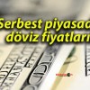 Serbest piyasada döviz fiyatları!