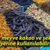 Bu meyve kakao ve şeker yerine kullanılabilir!