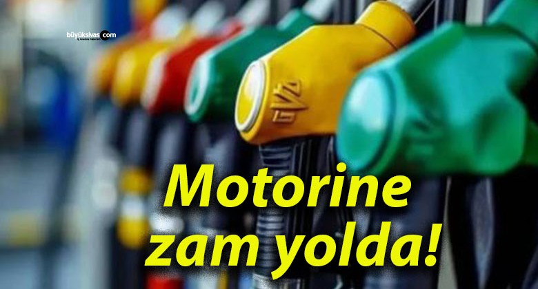 Motorine zam yolda!