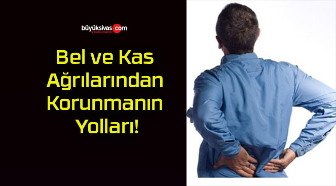 Bel ve Kas Ağrılarından Korunmanın Yolları!