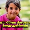 Narin Güran davasında karar açıklandı!