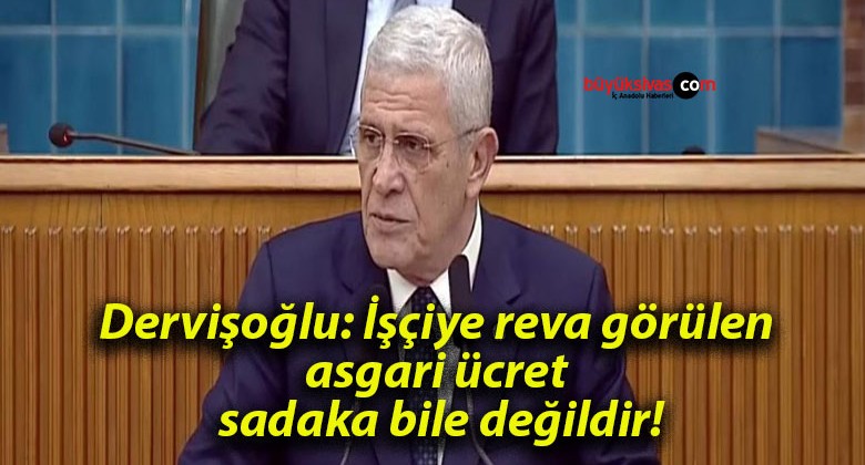 Dervişoğlu: İşçiye reva görülen asgari ücret sadaka bile değildir!